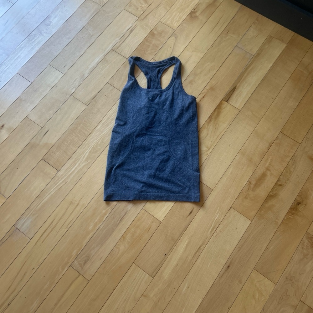 Lululemon grey Racerback Tank Top